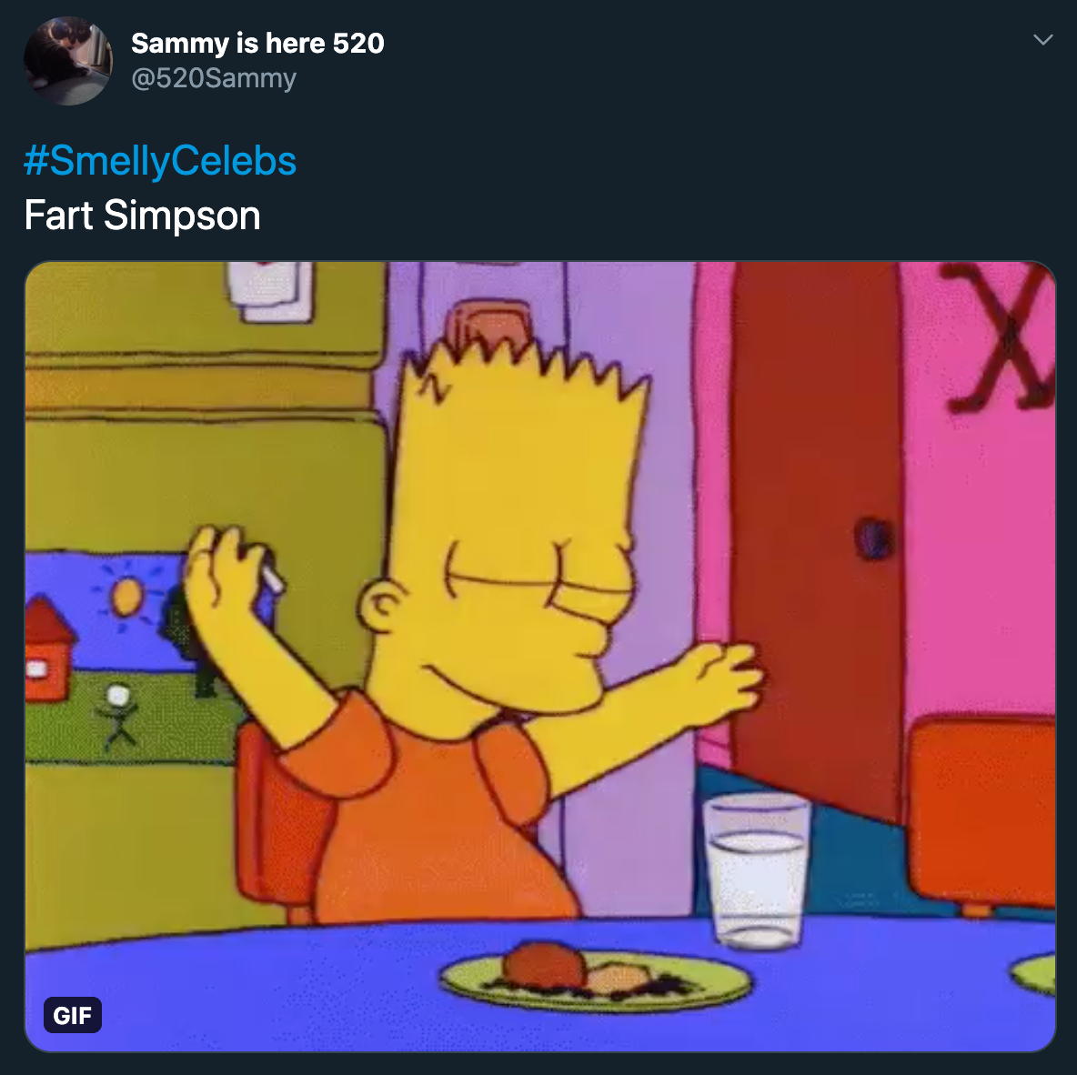 Fart Simpson - bart simpson
