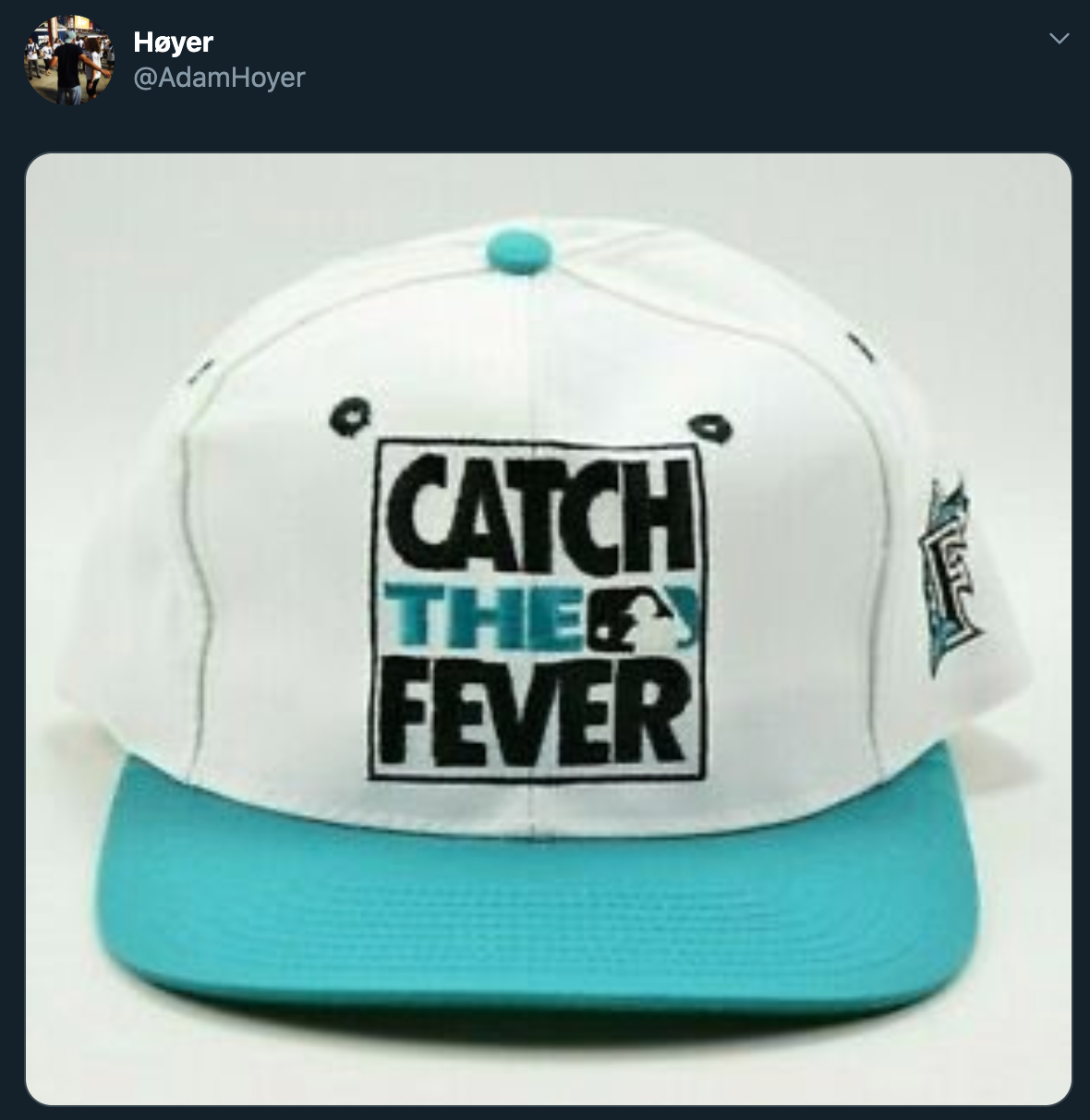 Catch The Fever florida marlins baseball cap