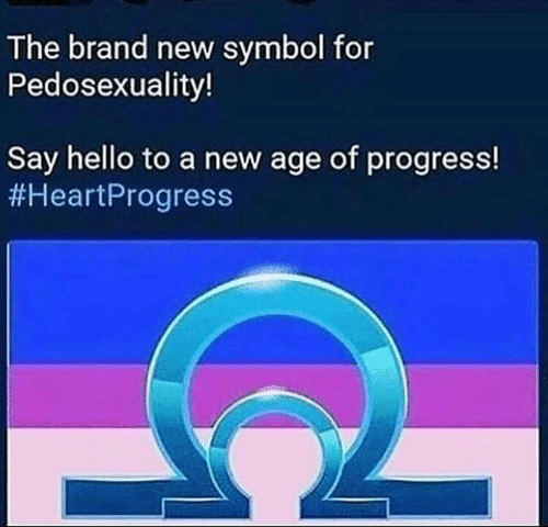 pedosexual meme - The brand new symbol for Pedosexuality! Say hello to a new age of progress!