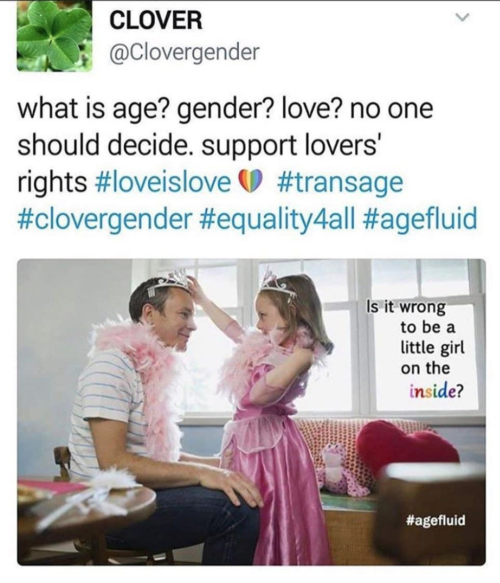 media - Clover what is age? gender? love? no one should decide. support lovers' rights Is it wrong to be a little girl on the inside?
