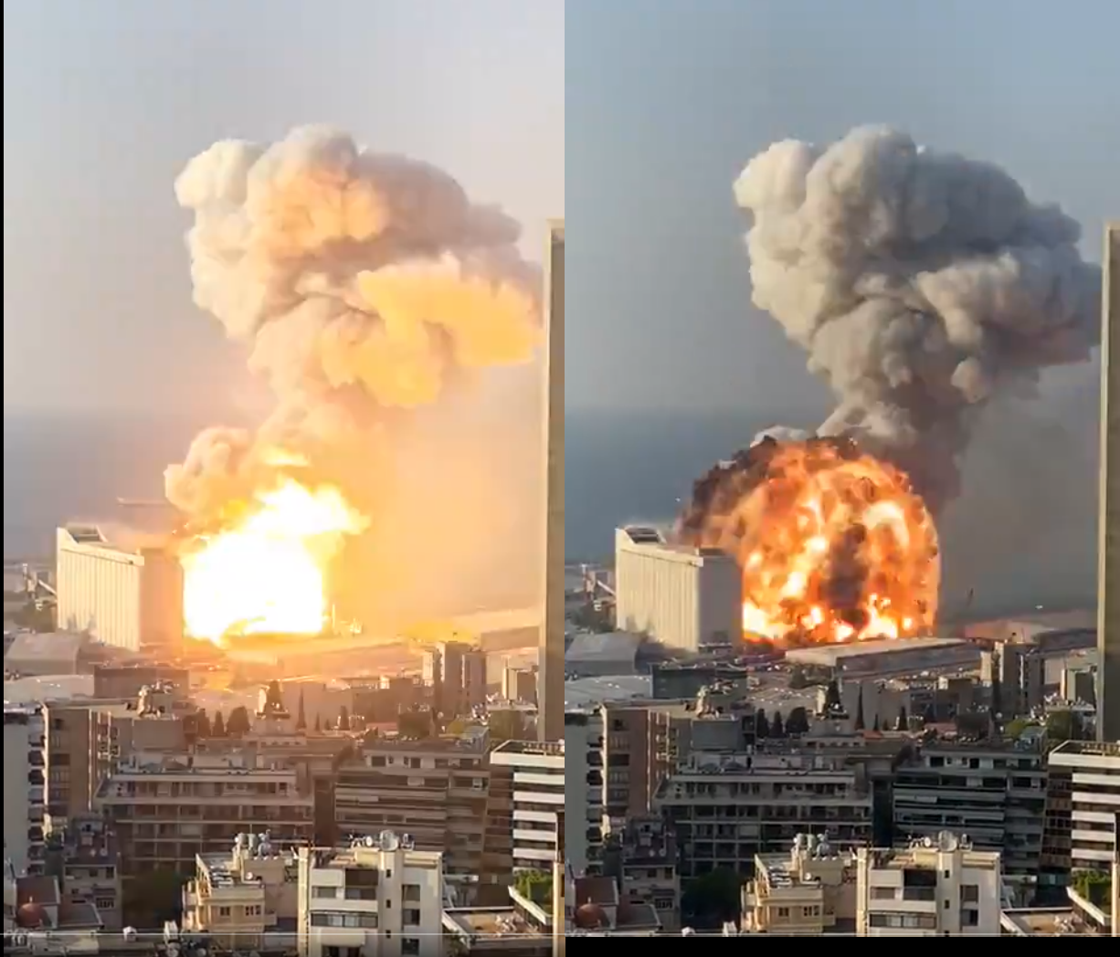 august 4 2020 explosions in beirut lebanon