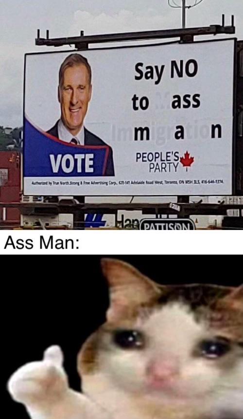 Say No to ass man Ass Man