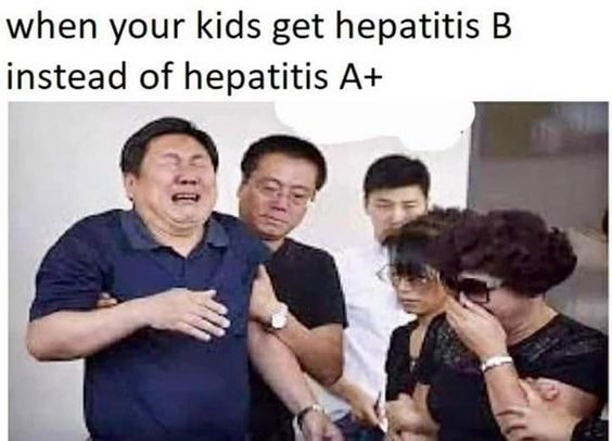 hepatitis b instead of hepatitis a+ - when your kids get hepatitis B instead of hepatitis A