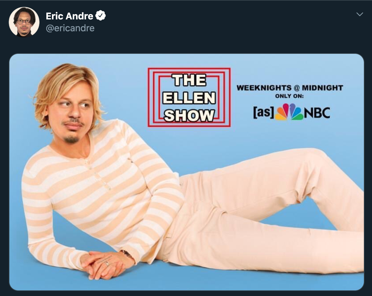 Eric Andre The Ellen Show Only On as Nbc