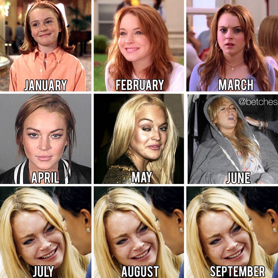 2020 challenge - reese witherspoon -blond - January February March April May 16 June July August September