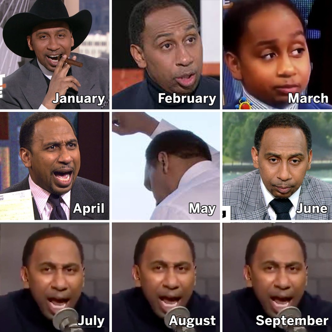 2020 challenge - reese witherspoon -facial expression - January February March April May June July August September
