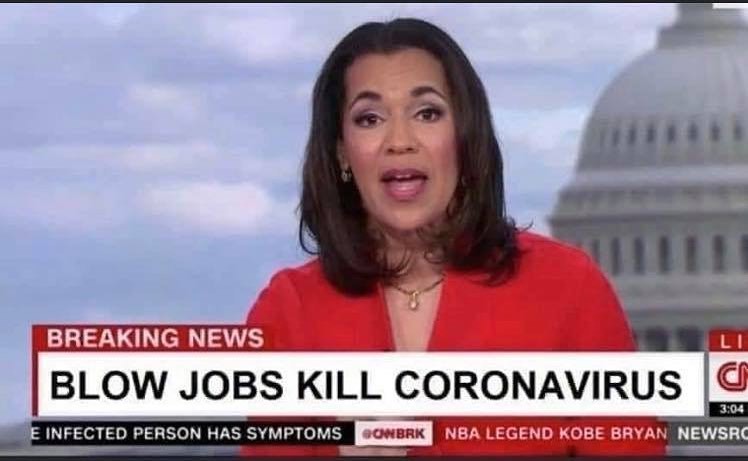 blow jobs kill coronavirus