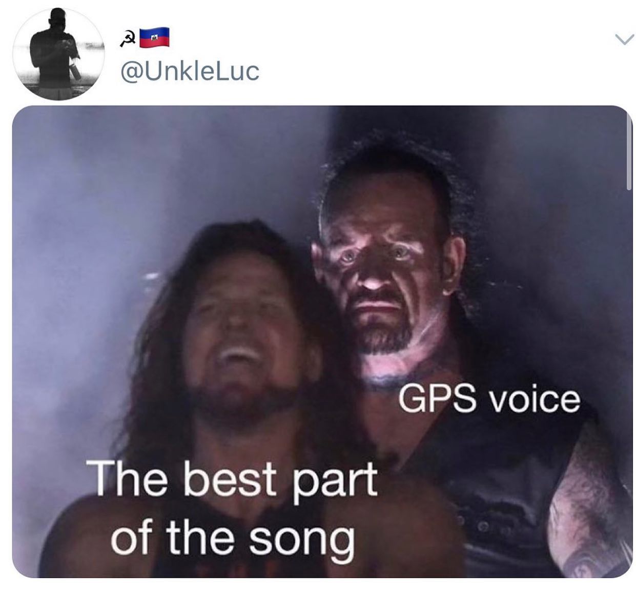 dank memes - best part of the song gps voice - Gps voice The best part of the song