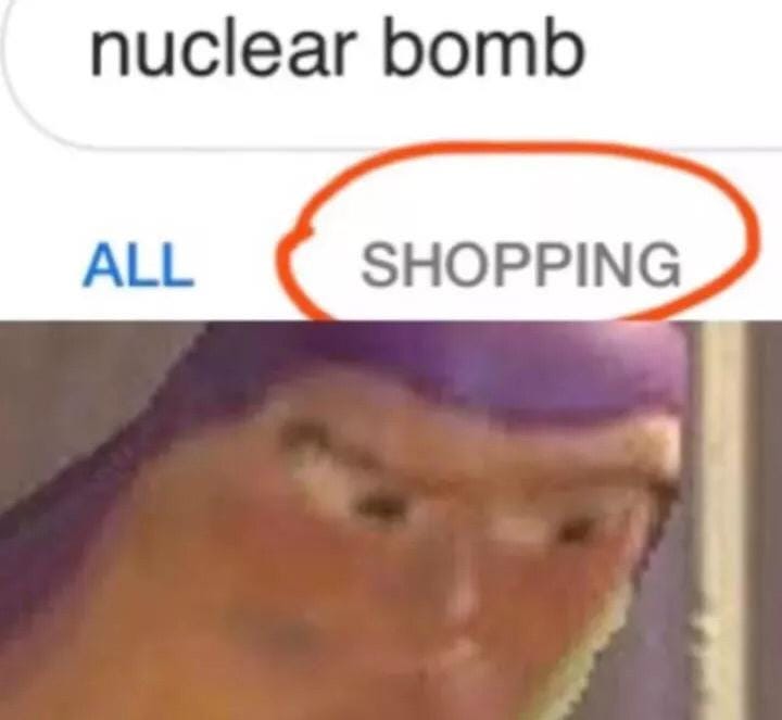 hmm something doesn t seem right meme - nuclear bomb All Shopping