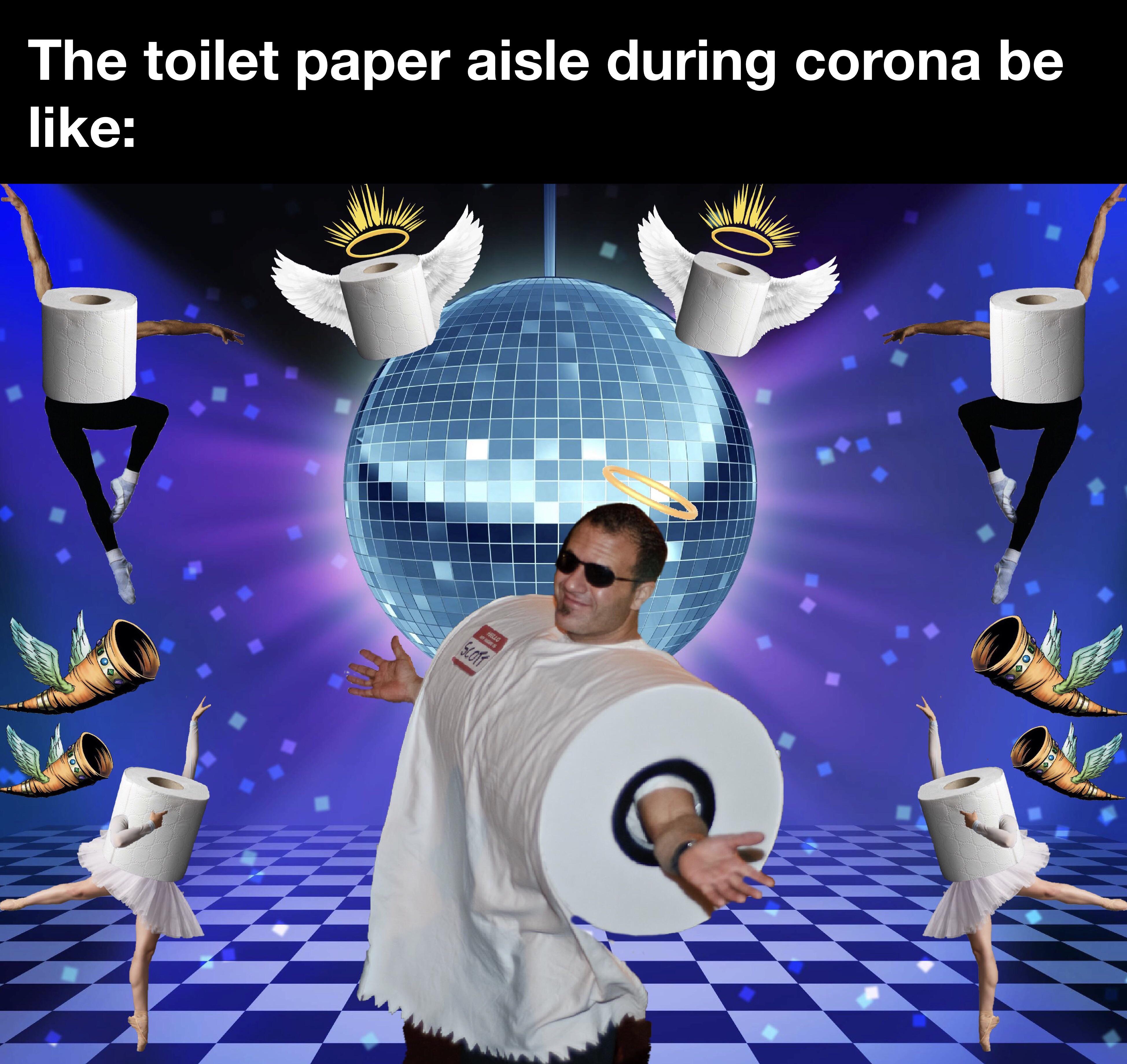 dank memes - kazimierz - The toilet paper aisle during corona be