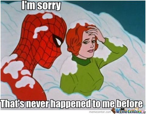 60s spiderman memes - I'm sorry That's never happened to me before