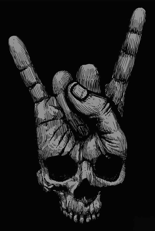 cool random pics - rock skull