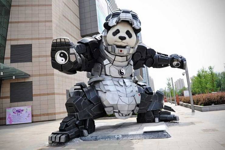 cool random pics - iron man panda