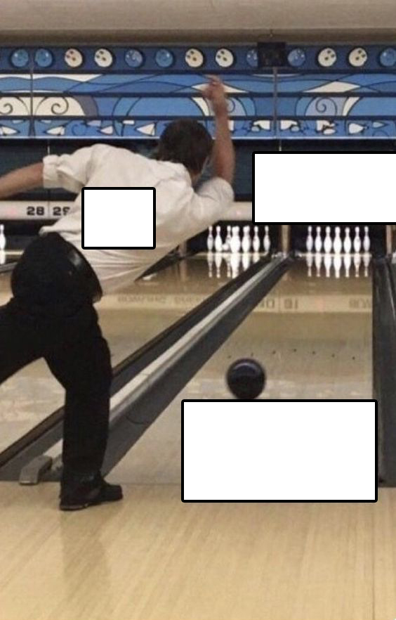 bowling meme template