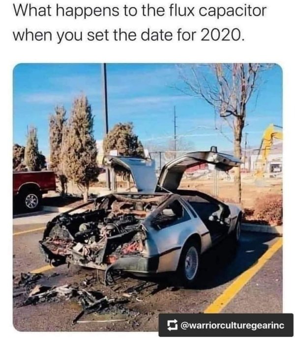flux capacitor 2020 - What happens to the flux capacitor when you set the date for 2020.