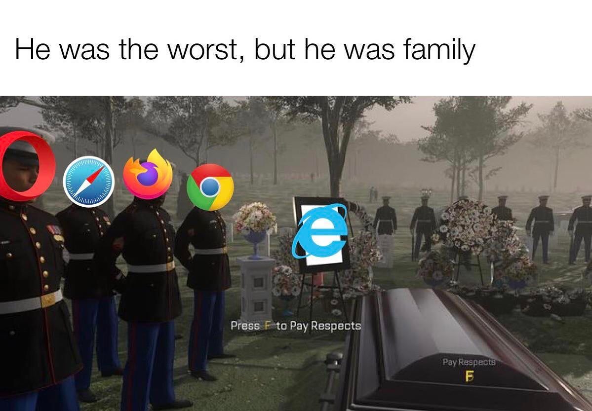 dank memes - press f to pay respects - He was the worst, but he was family e Press F to Pay Respects Pay Respects F