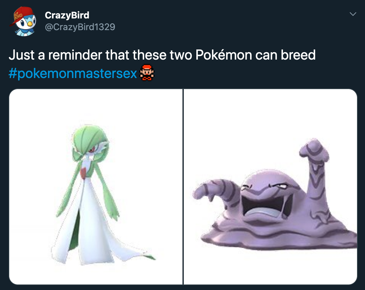 Just a reminder that these two Pokemon can breed