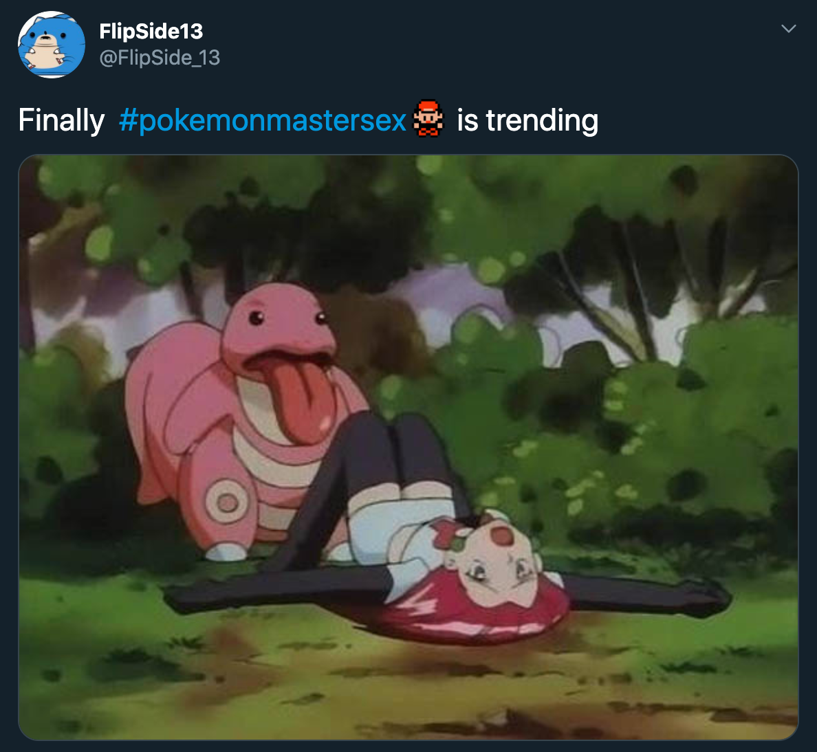 pokemon inappropriate meme - Finally pokemonmastersex is trending