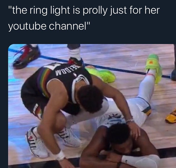 ebaums world dank memes - sport venue - "the ring light is prolly just for her youtube channel" W012