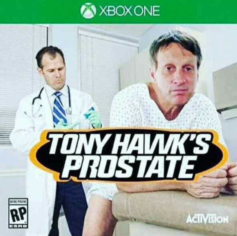 Tony Hawk'S Prostate