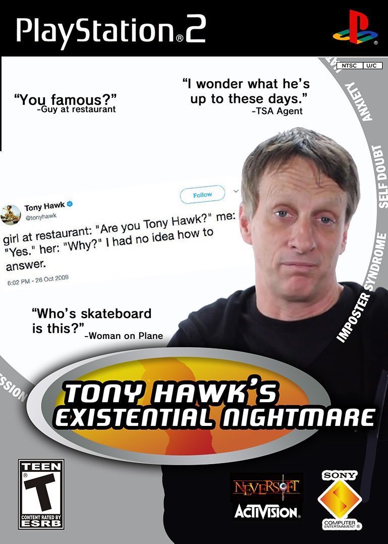 tony hawk's existential nightmare