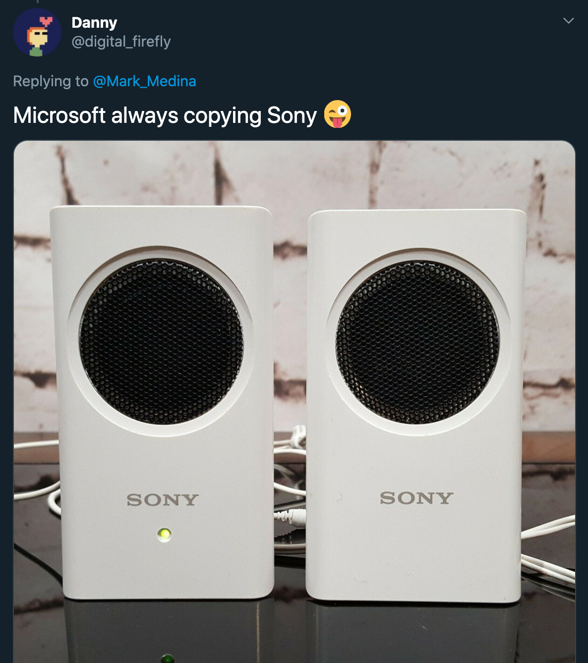 Microsoft always copying Sony