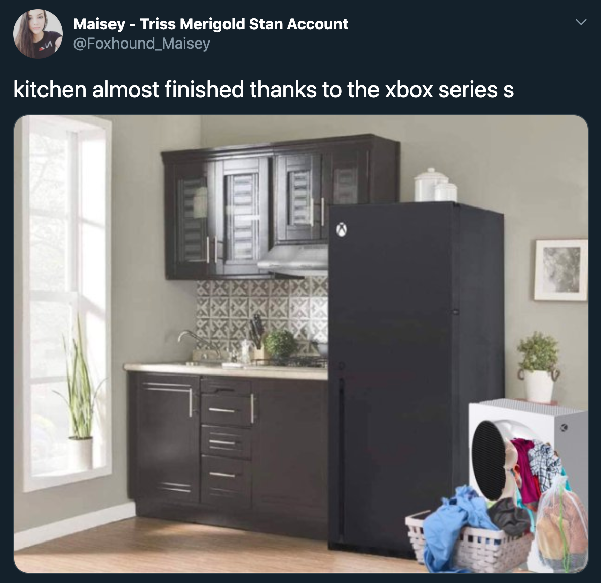 xbox serie x meme xbox series s - kitchen almost finished thanks to the xbox series s