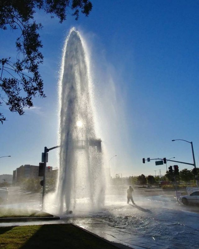 funny pics and memes - fountain