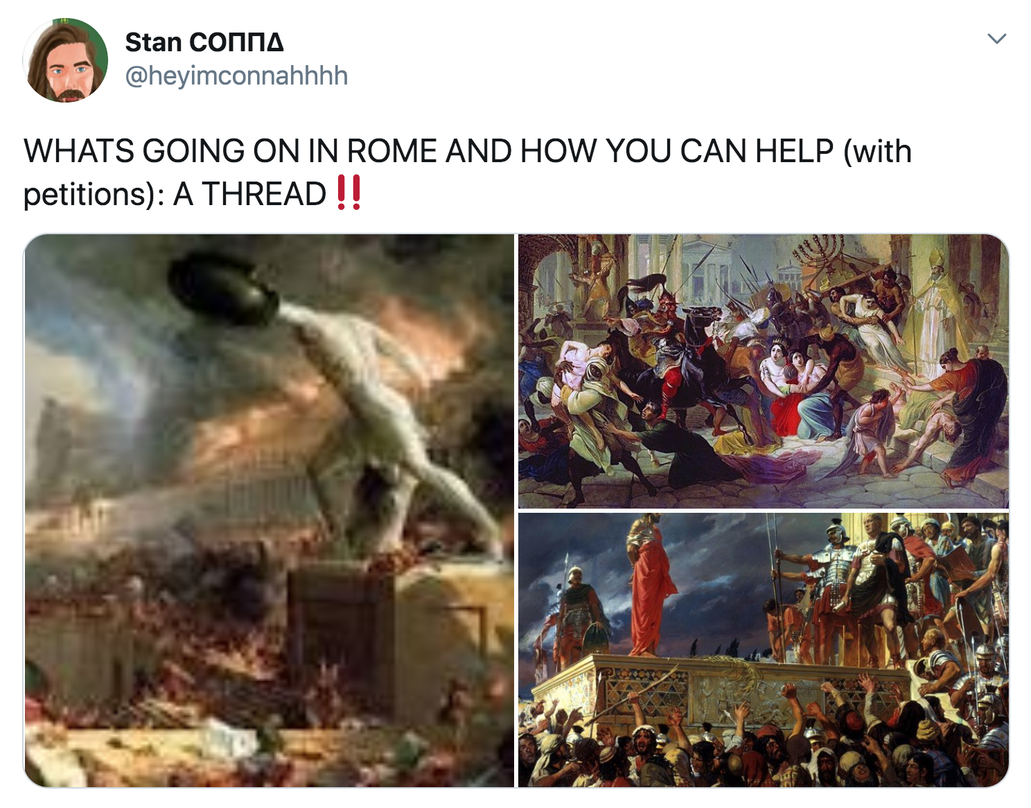 The Course of Empire - Stan C Whats Going On In Rome And How You Can Help with petitions A Thread !! 17