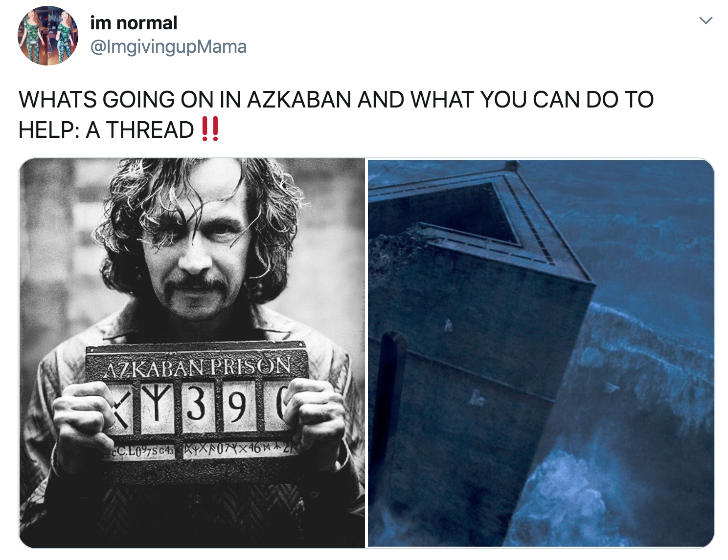 sirius black azkaban - im normal Whats Going On In Azkaban And What You Can Do To Help A Thread !! Azkaban Prison Xy 396 Colos