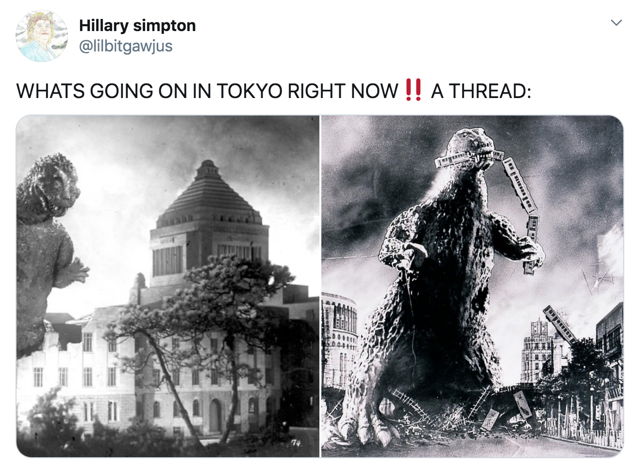 tim burton godzilla - Hillary simpton Whats Going On In Tokyo Right Now !! A Thread Je 26.