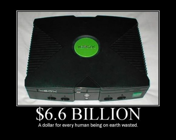 boxxy - $6.6 Billion A dollar for every human being on earth wasted.