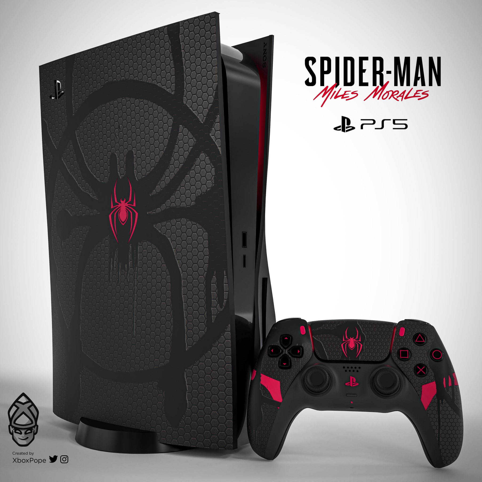 ps5 wrap spiderman