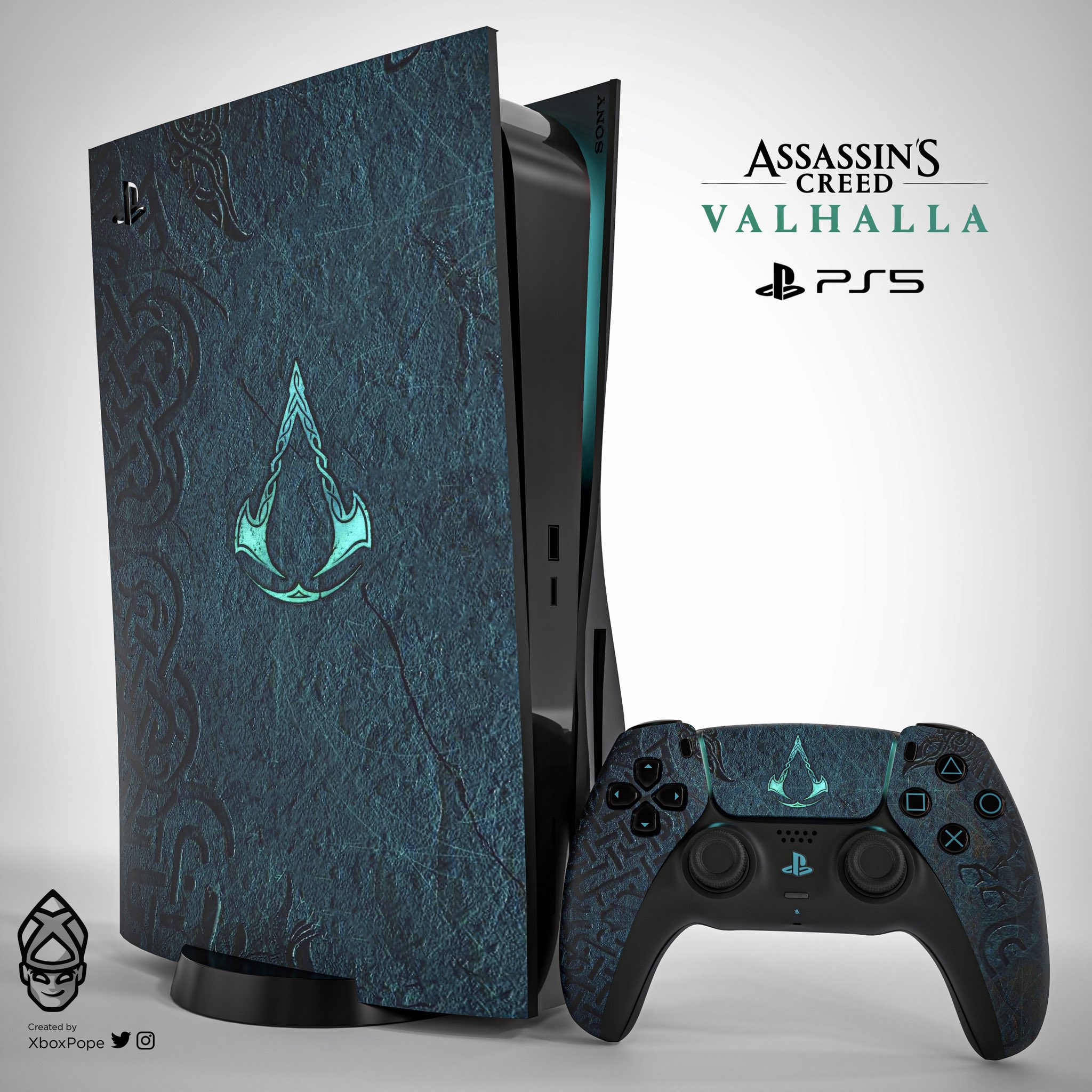 ps5 wrap assassin's creed valhalla
