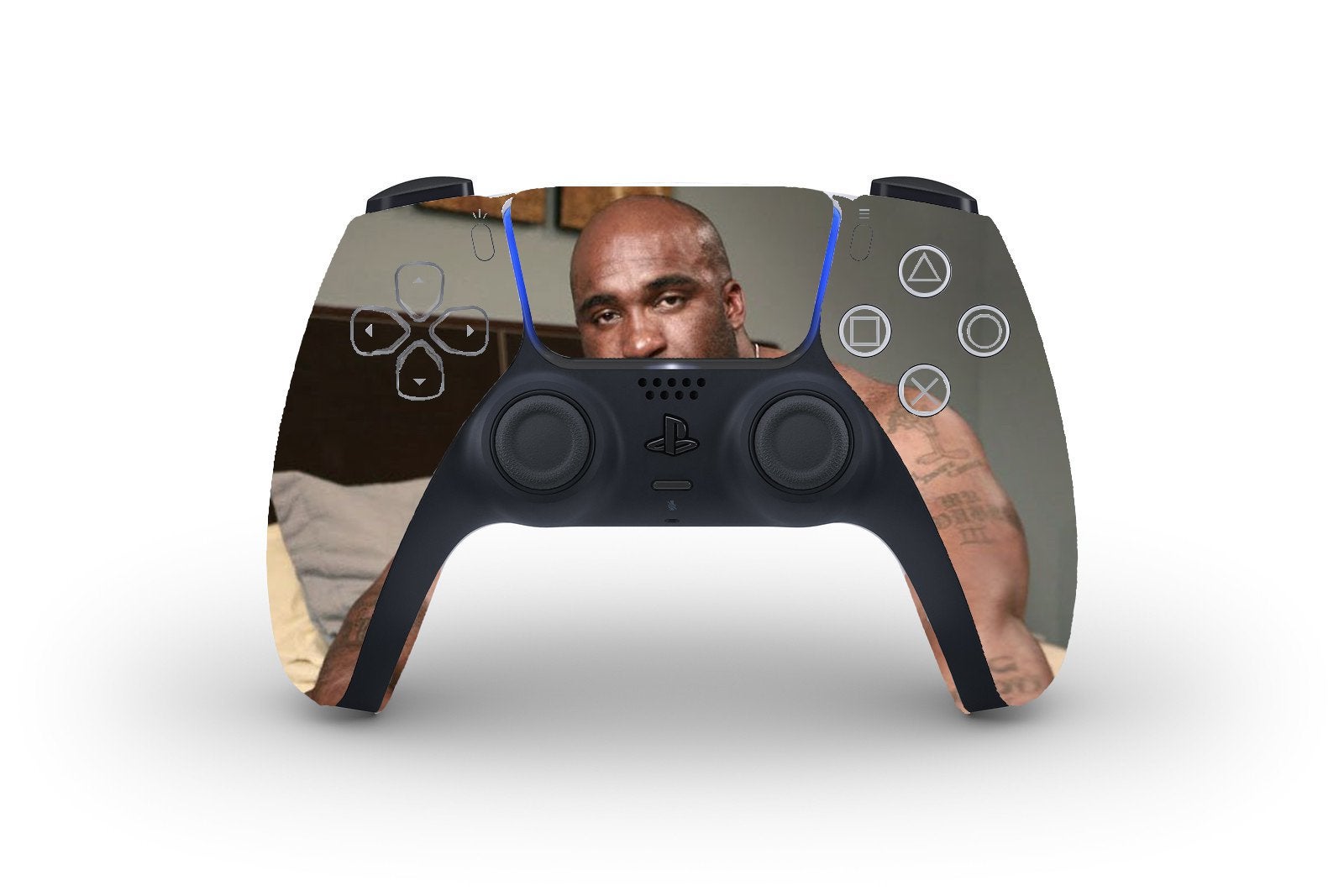 wood sitting on a bed meme xbox series x controller