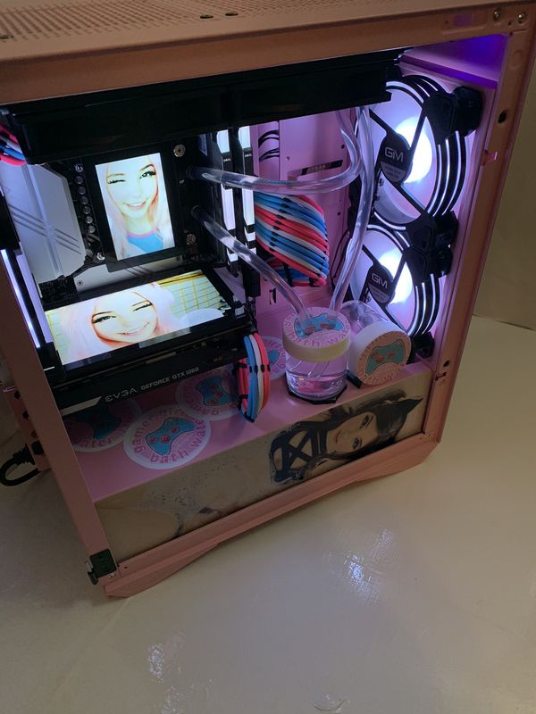 belle delphine gamer girl bathwater custom PC