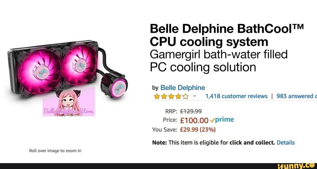 belle delphine gamer girl bathwater custom PC