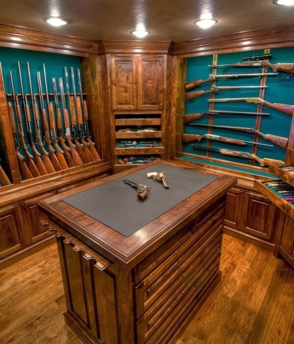 The ultimate gun room / collection.