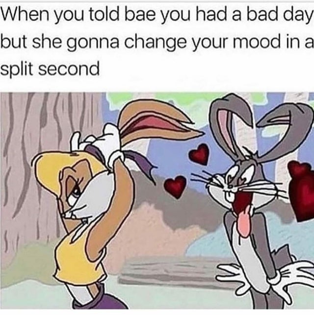 dirty memes you told bae you had a bad day - When you told bae you had a bad day but she gonna change your mood in a split second