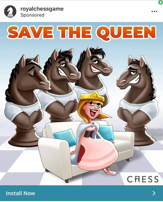 dirty memes cress save the queen - royalchessgame Sponsored Save The Queen Cress Install Now