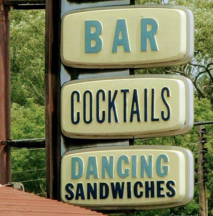 funny random pics - you had me at dancing sandwiches - Bar Cocktails Dancing Sandwiches