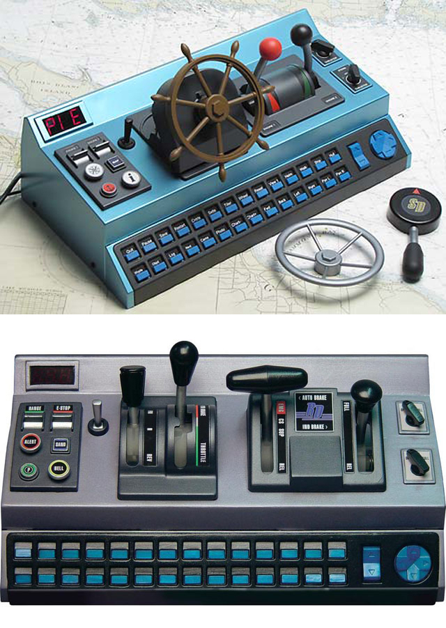 Rail Driver and Ship Driver controllers 