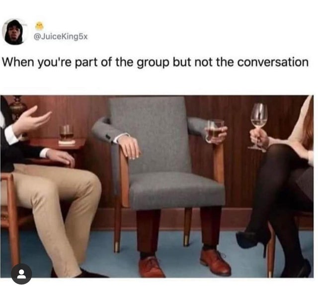 dark-memes-you re part of the group but not part of the conversation - When you're part of the group but not the conversation