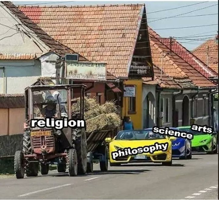 offensive memes - lamborghini transfagarasan - Plinstenza Teta Te Philosopher's Shirt Com religion En arts Science Sister philosophy