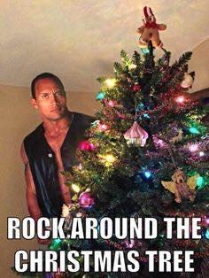 dad jokes - christmas funny meme - Rock.Around The Christmas Tree