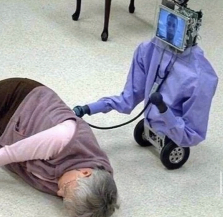 scary pictures - robots used in medicine