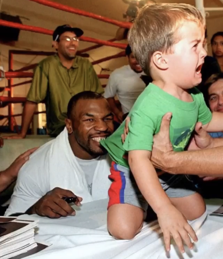 scary pictures - kid mike tyson