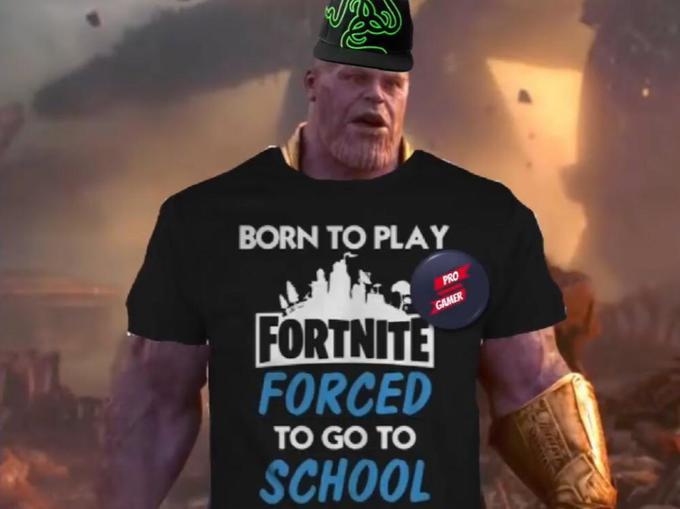 born to play fortnite shirt meme - Born To Play Pro Gamer Fortnite Forced To Go To School