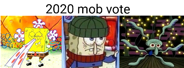 minecraft memes - minecraft update- glowsquids - cartoon - 2020 mob vote
