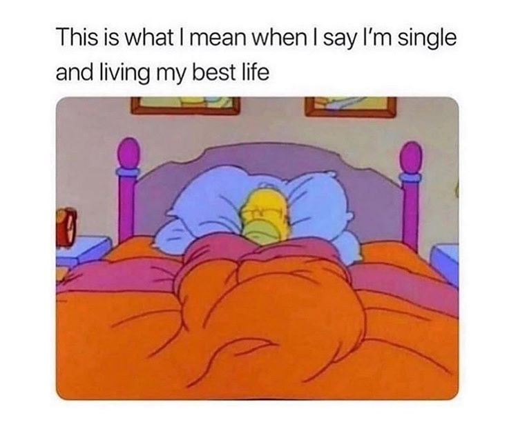 funny memes - homer simpson cinnamon bun - This is what I mean when I say I'm single and living my best life